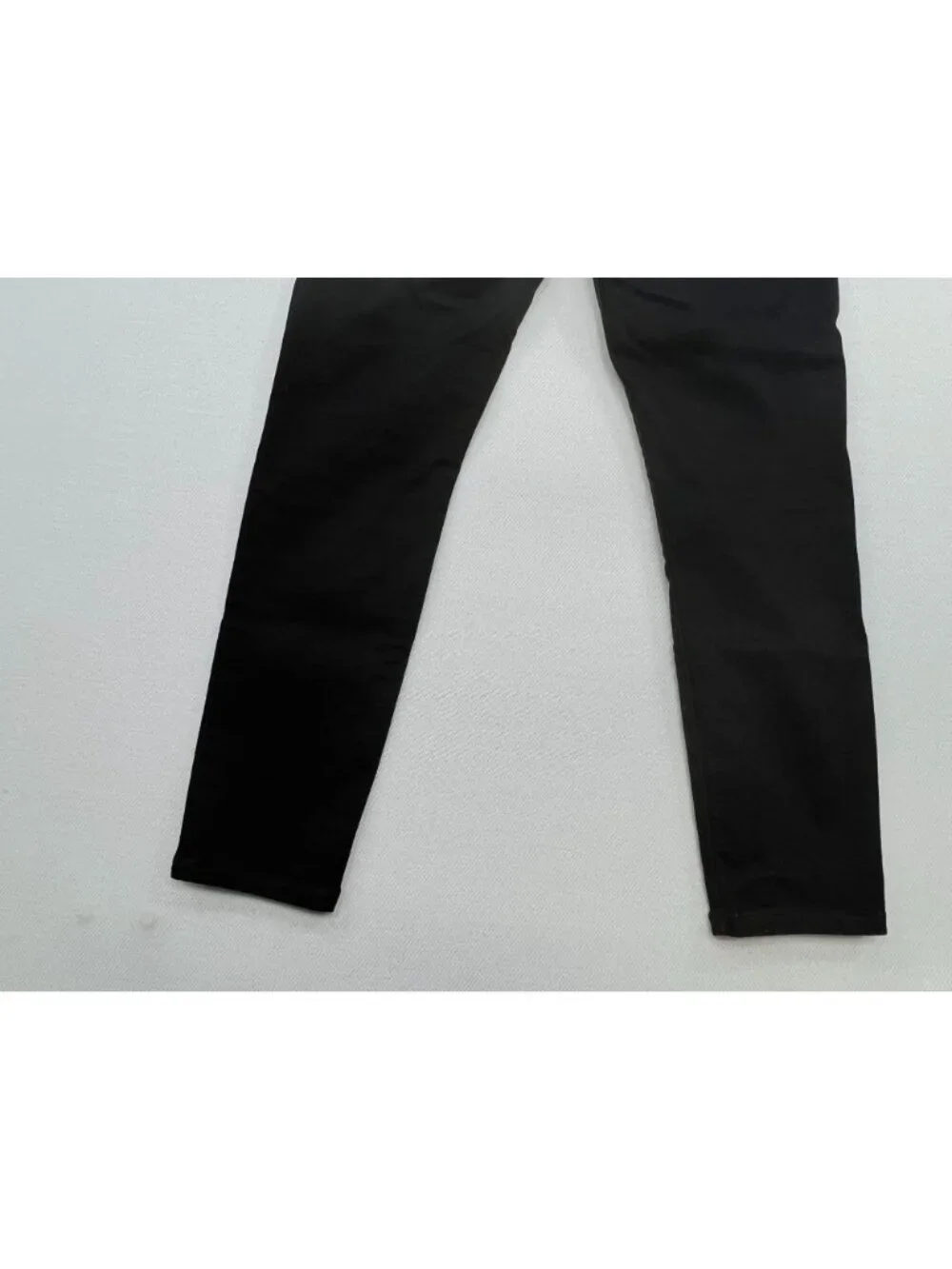 Ann Taylor Women's High-Rise Skinny Jeans Stretch Denim Size 10P Black Solid
